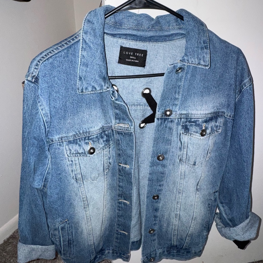 Love Tree jean jacket